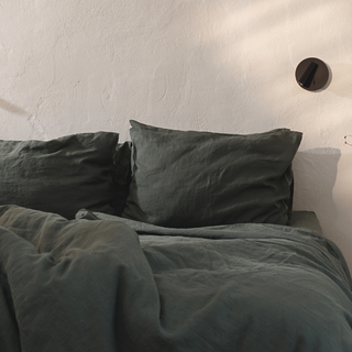 Leinen - Bettbezug - Set, Forest Green - Linen Tales 