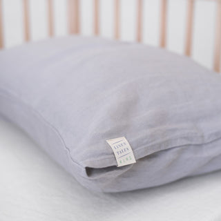 Leinen - Kopfkissenbezug für Kinder, Light Grey - Linen Tales 3