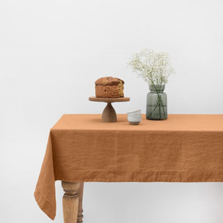 Leinen-Tischdecke, Clay 