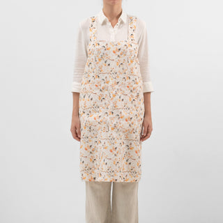 Leinenschürze Pinafore, Fall Watercolor 1