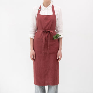 Leinen-Schürze Chef, Marsala 1