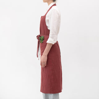 Leinen-Schürze Chef, Marsala 2