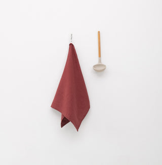 Leinen-Geschirrtuch, Marsala – Linen Tales
