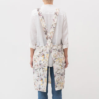 Leinen - Schürze Crossback, Meadow - Linen Tales 3