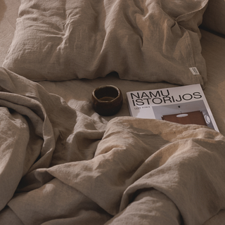 Leinen - Bettbezug - Set, Melange - Linen Tales 