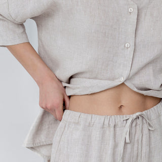 Melange Leinen Primrose Loungewear-Set 4