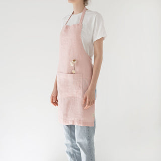 Leinen - Schürze Daily, Misty Rose - Linen Tales 