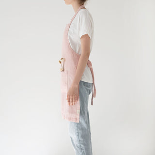 Leinen - Schürze Daily, Misty Rose - Linen Tales 3