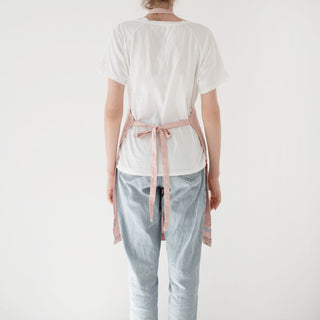 Leinen - Schürze Daily, Misty Rose - Linen Tales 4