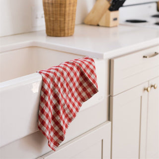 Leinen - Geschirrtuch, Red Gingham - Linen Tales 3