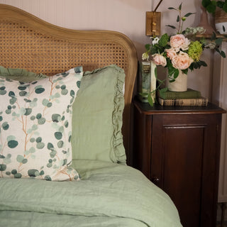 Leinen - Kissenbezug, Eucalyptus - Linen Tales 3