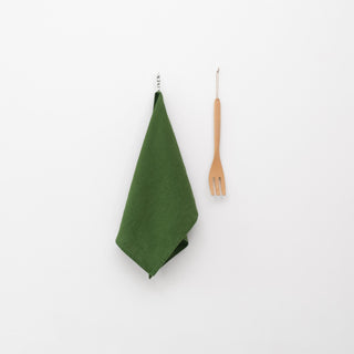 Leinen-Geschirrtuch, True Green 