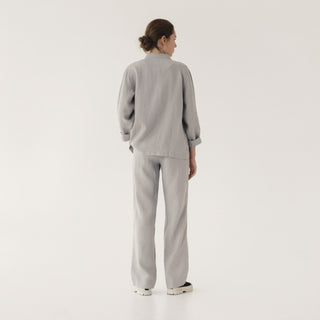 Leinen-hose Willow, Wind Grey 2