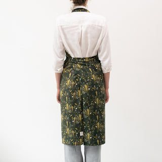Leinen-Schürze Chef, Woodland 3