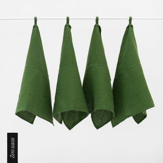 Zero Waste Leinen-Geschirrtücher im 4er-Set, True Green 