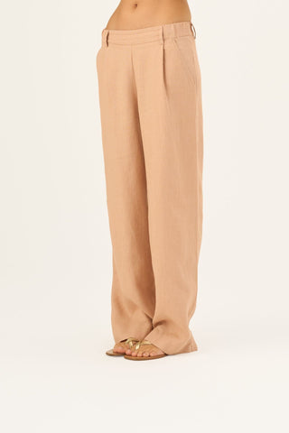 Leinenhose Willow, Maple Sugar 5