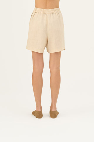 Leinen-Shorts Mirabilis, Brazilian Sand 5