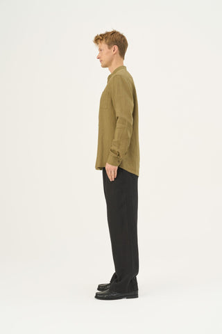 Leinenhemd Snapdragon, Olive Khaki 3