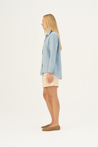 Leinenbluse Damen Azalea, Allure 3