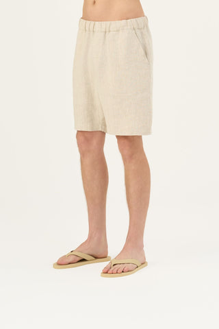 Leinen-Shorts Amabilis, Melange 5