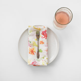 Leinen-Servietten im 2er-Set, LIMITED EDITION Wildflower Flow 2