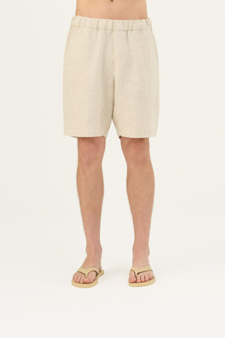 Leinen-Shorts Amabilis, Melange 4