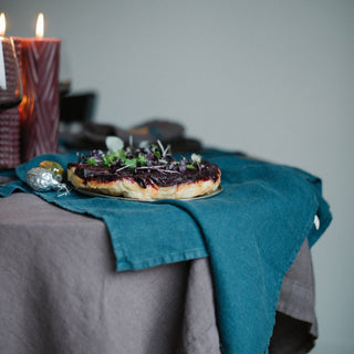Leinen - Servietten im 2er - Set, Deep Water - Linen Tales 3