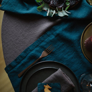 Leinen - Tischläufer, Deep Water - Linen Tales 3