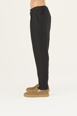 Leinenhose Magnus, Black 4