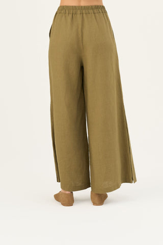 Leinenhose Zayn, Olive Khaki 5