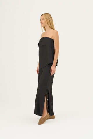 Leinenhose Zayn, Black 3