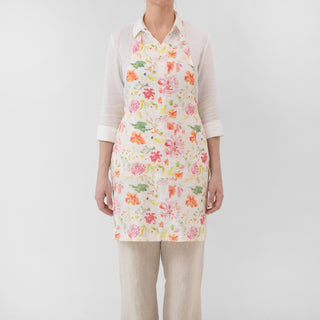 Leinen-Schürze Daily, LIMITED EDITION Wildflower Flow 1