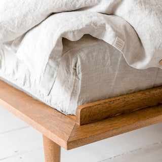 Leinen - Spannbettlaken, Melange - Linen Tales 4