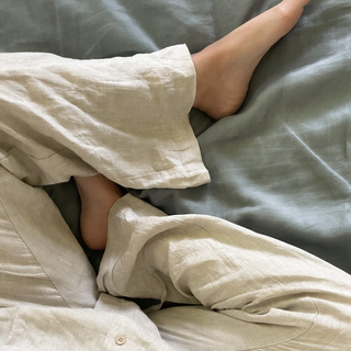 Melange Leinen Primrose Loungewear-Set 7
