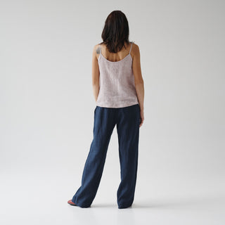 Leinen-hose Willow, Bilberry Blue 4