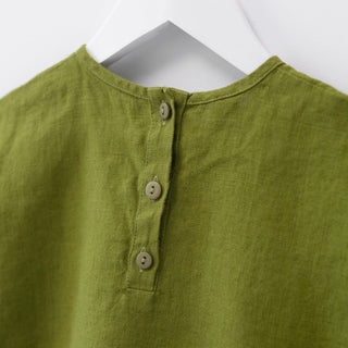 Leinen-T-Shirt Wood Grouse für Kinder, Green 3