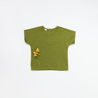 Leinen-T-Shirt Wood Grouse für Kinder, Green 7