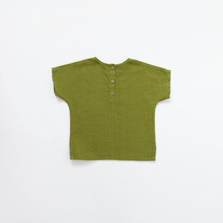 Leinen-T-Shirt Wood Grouse für Kinder, Green 2