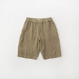 Leinen-Shorts Cumin, Khaki 1