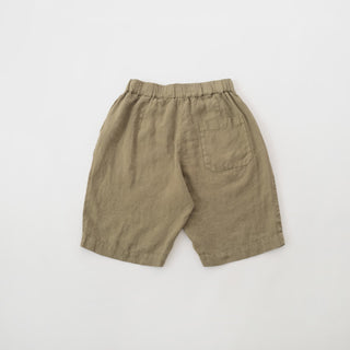 Leinen-Shorts Cumin, Khaki 2