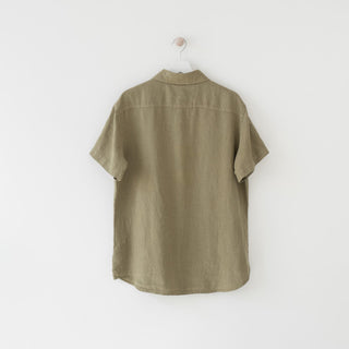 Leinen-hemd Yew, Khaki 4