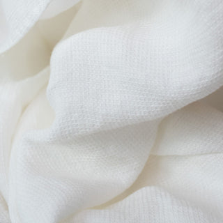 White Handtuch in feiner Waffel-Struktur 5
